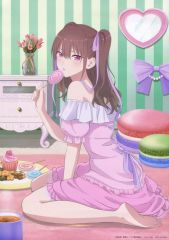 【中古】ポスター A3ポスター 橘美花莉 「タイトーくじ TVアニメ 2.5次元の誘惑 甘いお菓子の誘惑」 E賞