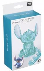 【中古】パズル クリスタルギャラリー スティッチ 「リロ＆スティッチ」 3Dパズル 43ピース