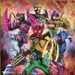 [중고] 종이 제품 가면 라이더 오즈 미래 콤보 색지 색 이거 -KAMEN RIDER OOO & W- [이치 반 쿠지 가면 라이더 오즈 & W ~OOO 10th anniversary~] C상