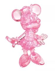 【中古】パズル クリスタルギャラリー ミニーマウス 「ディズニー」 3Dパズル 39ピース