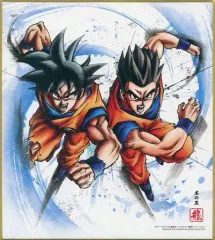 【中古】食玩 雑貨 5.孫悟空＆孫悟飯 「ドラゴンボール 色紙ART5」