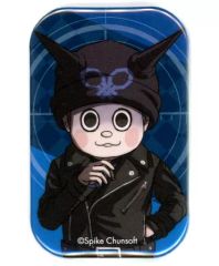 王馬小吉 缶バッジ ニューダンガンロンパ V3 設定資料集 エビテン 限定
