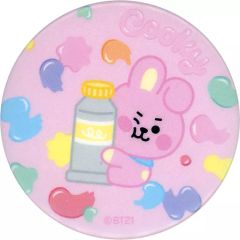 [중고] 배지·핀즈 [단품] COOKY(정국) 캔 배지 [BT21] LINE FRIENDS 온라인 스토어·하라주쿠 스토어 한정 2021 BT21 Happy Bag(해피 가방) Baby 동봉품