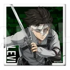 【中古】バッジ・ピンズ 07.リヴァイ スクエア缶バッジ 「進撃の巨人 The Final Season」