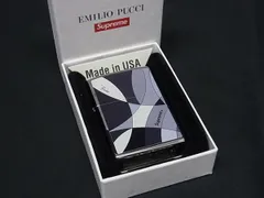 2024年最新】Supreme Emilio Pucci Zippoの人気アイテム - メルカリ