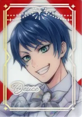 【中古】キャラカード デュース・スペード(レア/オーロラ箔) 「ディズニー ツイステッドワンダーランド クリアカードコレクション(プラチナジャケットver.)」