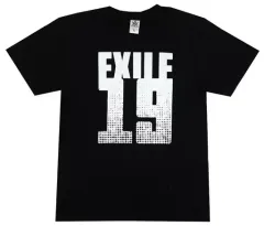 【中古】Tシャツ(男性アイドル) EXILE 19 Tシャツ ブラック Lサイズ 「EXILE LIVE TOUR 2015 “AMAZING WORLD”」