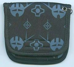 【中古】バッグ(キャラクター) ジオン軍MS柄 特製ポーチ 「PSP クイズ機動戦士ガンダム問戦士DX」 予約特典