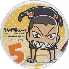 [중고] 배지·핀즈 다나카 류노스케 [하이큐!! 카라스노 고교 VS 시라토리자와 학원 고등학교×animatecafe 트레이딩 캔 배지]