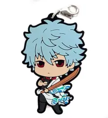 【中古】キーホルダー・マスコット(キャラクター) 坂田銀時(通常) ちっさくてもかっこいいだろがぁ!ラバーマスコット 「一番くじ 銀魂～宇宙一かっこいい男達～」K賞