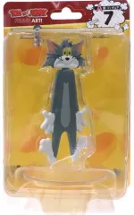 【中古】トレーディングフィギュア ぺちゃんこにされたトム 「Happyくじ トムとジェリー TOM and JERRY FUNNY ART」 A賞 フィギュア
