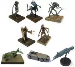 エイリアン　SFムービーセレクション フィギュア　8種セット Amazon.co.jp: コナミ SFムービーセレクション ALIEN エイリアン Vol.1
