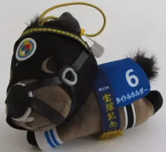 【中古】ぬいぐるみマスコット・ぬいぐるみバッジ タイトルホルダー マスコットバッジvol.1 「タイトーくじ　HORSE HEROES」 C賞