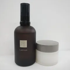 Y4815 エヌオーガニック Vie モイストリッチ ローション 100ml・Bright ホワイトリッチ クリーム 45g 計2点セット