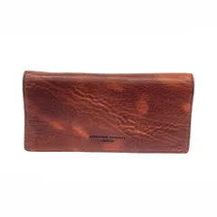 KATHARINE HAMNETT キャサリンハムネット 二つ折り長財布  レザー/    ダークブラウン レディース / 240001193373のサムネイル
