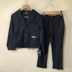 BM139　新品　BREEZE　ブリーズ　フォーマル　スーツ　3点セット　ネイビー　ジャケット　ベスト　パンツ　入学式　卒園式　セットアップ