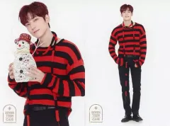 【中古】ポストカード ウォヌ ポストカード2枚セット 「SEVENTEEN CAFE 2020 ～WINTER Meat Festival～」