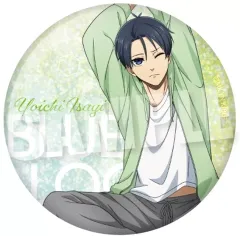 【中古】バッジ・ビンズ 潔世一(おはよう 7：23ver.) 描き下ろしイラスト BIGホロ缶バッジ 「ブルーロック」