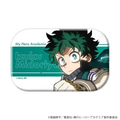 【中古】バッジ・ビンズ 緑谷出久 「僕のヒーローアカデミア トレーディングスクエア缶バッジ 君はヒーローになれる!Ver. A(ヒーローコスチューム)」