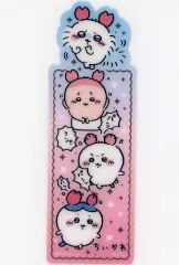 【中古】ブックカバー・栞 【シークレットB】 ちいかわ＆ハチワレ＆モモンガ＆古本屋 「ブックマークコレクション ちいかわ なんか小さくてかわいいやつ Vol.3」