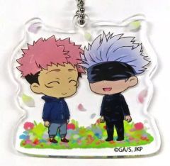 【中古】雑貨 虎杖悠仁＆五条悟 「呪術廻戦 ペアアクリルキーホルダーコレクション」