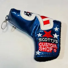 スコッティキャメロン　新作パターカバー　サファイアブルー　フッククリップ付き　検索スコッチキャメロンパターカバー