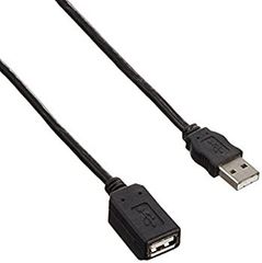 【中古】エレコム USBケーブル 延長 USB2.0 (USB A オス to USB A メス) マグネット内蔵 2m グラファイト USB-EAM2GT