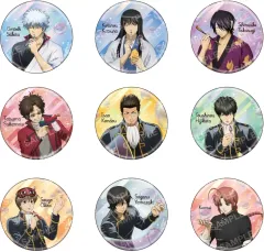 【中古】バッジ・ビンズ フルカラー全9種セット 「銀魂 缶バッジコレクション しゃぼん玉」