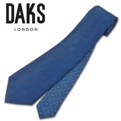 ドレイクス ネクタイ ネイビー ソリッド 無地 drakes 紺 ブルー - メルカリ