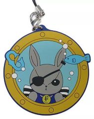 【中古】ストラップ(キャラクター) ウサギ(シエル) ラバーストラップ 「一番くじ 黒執事 Book of the Atlantic」 G賞