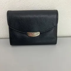 Kate spade ブラック　三つ折り財布