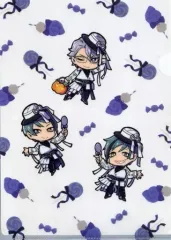 【中古】クリアファイル オクタヴィネル寮 A4クリアファイル 「ディズニー ツイステッドワンダーランド×OH MY CAFE 第三弾」