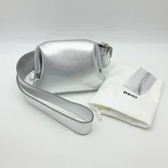 OSOI オソイ PECAN BROT ショルダーバッグ クロスボディ 肩掛け 斜め掛け シルバー silver【中古】 Bランク 2_269のサムネイル