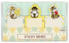【中古】ノート・メモ帳 ハチにゃん ダイカット付箋 「mofusand」