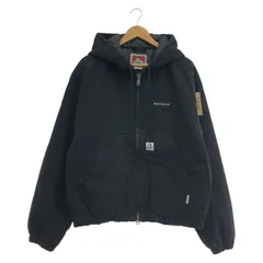 【中古】BEN DAVIS ワーカーズパーカー ブラック サイズL T-25780006 ベンデイビス[24]のサムネイル