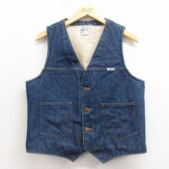 USA製 ラングラーデニムベスト ボア Wrangler アメリカ古着 アメカジ 