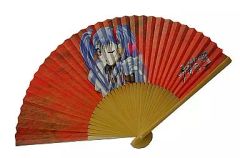 【中古】扇子(キャラクター) ルリの投げキッス 扇子「機動戦艦ナデシコ」