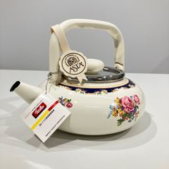 昭和レトロ ASTA製 陶器ケトル 花柄やかん ヴィンテージ 昭和レトロ ASTA製 陶器ケトル 花柄やかん ヴィンテージ - メルカリ