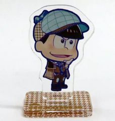 【中古】アクリルスタンド・アクリルパネル 松野カラ松(名探偵十四松) 「おそ松さん ～ニートの生きざま展～ おそ松さんのニートスゴロクぶらり旅’20 トレーディングアクリルスタンディ」