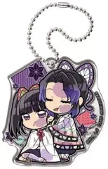 【中古】キーホルダー 胡蝶しのぶ＆栗花落カナヲ 「ぴた!でふぉめ 鬼滅の刃 二人組アクリルキーホルダー」