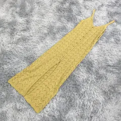 【良品】FOREVER21 レース編みキャミワンピース (XS)カジュアル