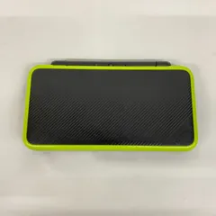 [東店24-3355-2603] Nintendo NEW2DSLL ブラック×ライム　ジャンク