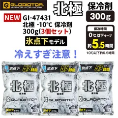 【氷点下モデル】北極 GL-47431 保冷剤 300g×3個セット アイスベスト 作業服 アウトドア 屋外作業 コーコス 2026SS新作