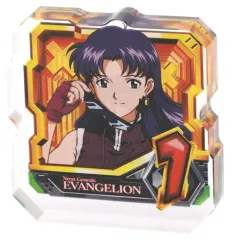 【中古】アクリルスタンド・アクリルパネル 葛城ミサト 「エヴァンゲリオン ころっとアクリルフィギュアコレクション 通常図柄」