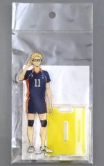 【中古】アクリルスタンド・アクリルパネル 月島蛍 つながるアクリルスタンド 「ハイキュー!!」