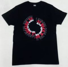 新品】氷室京介 Q,E.D.早期予約特典Tシャツ 黒 ピンクプリント - メルカリ