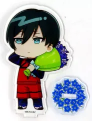 【中古】雑貨 [単品] 糸師凛 アクリルスタンド(4月お祝いVer.) 「ブルーロック×PRINCESS CAFE」