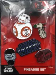 【中古】バッジ・ピンズ ピンバッジ5個セット 「スター・ウォーズ/スカイウォーカーの夜明け」