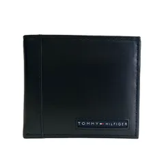 トミーヒルフィガー メンズ 財布 折り財布 TOMMY HILFIGER 31TL25X023 001 ブラック