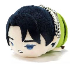 【中古】ぬいぐるみマスコット・ぬいぐるみバッジ リヴァイ・アッカーマン(ロングコートver.) もちもちマスコット 「進撃の巨人 もちもちマスコット」アニメイトBOX購入特典